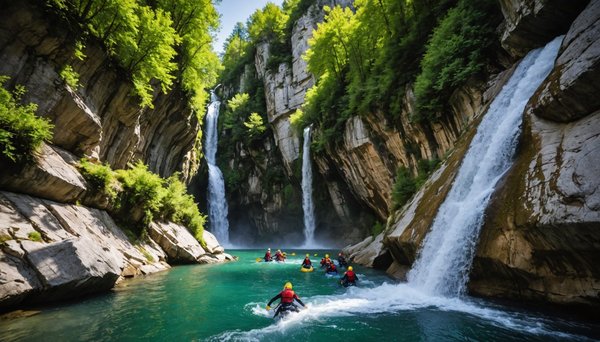 Découvrez les meilleurs spots de canyoning en france